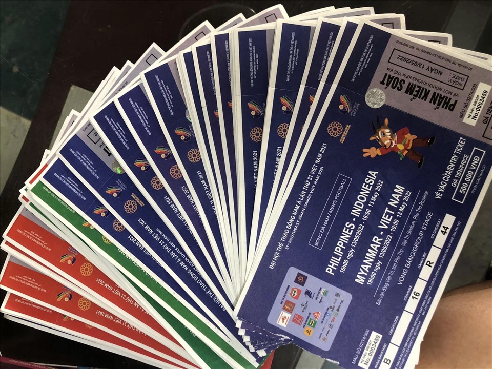 Vé trận chung kết bóng đá nam SEA Games 31 cũng đã được bán hết