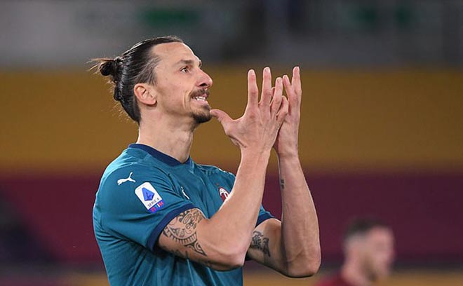Ibrahimovic không thể cùng AC Milan đối đầu Man United vì chấn thương?