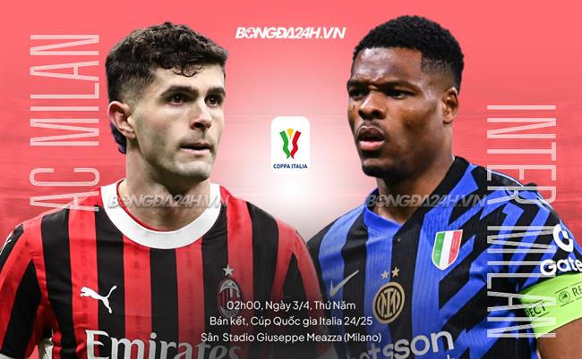 Siêu kinh điển Coppa Italia: AC Milan vs Inter Milan - Liệu Rossoneri có thể tạo nên bất ngờ?