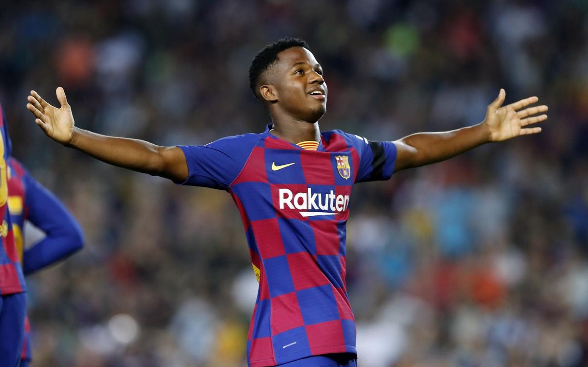 Ansu Fati có thể thay thế vị trí của Messi