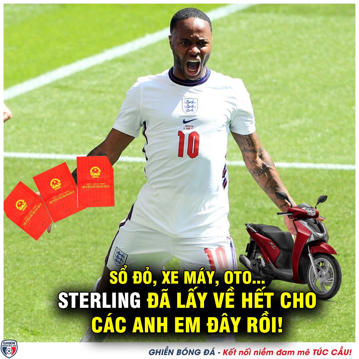 Ảnh chế Anh vs Croatia