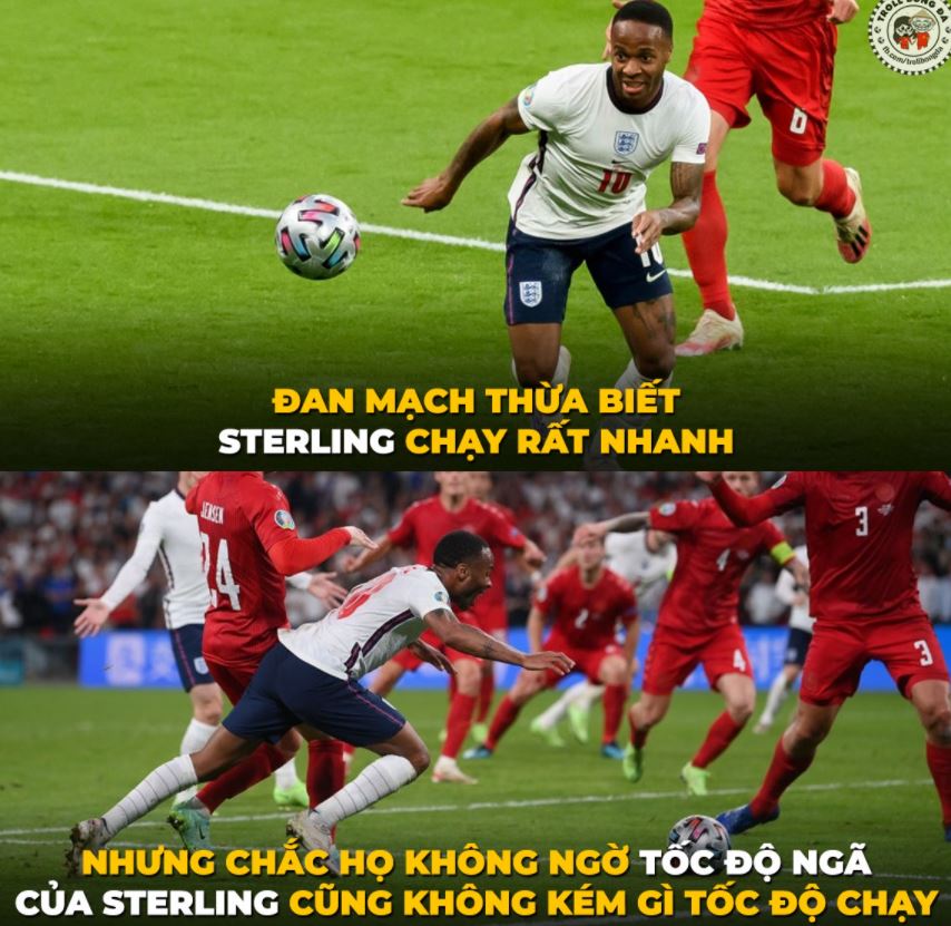 Ảnh chế Anh vs Đan Mạch