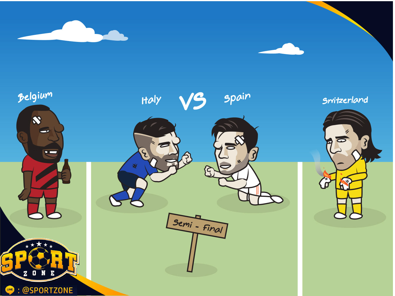 Ảnh chế Bỉ vs Italia Ảnh chế Bỉ vs Italia