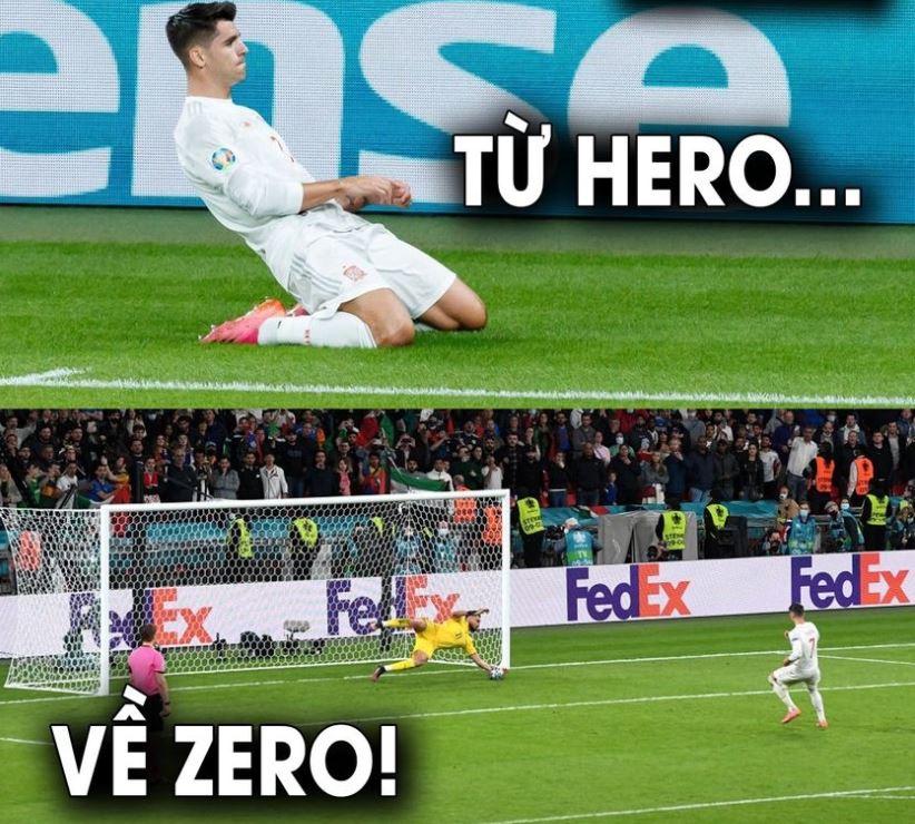 Ảnh chế Italia vs Tây Ban Nha