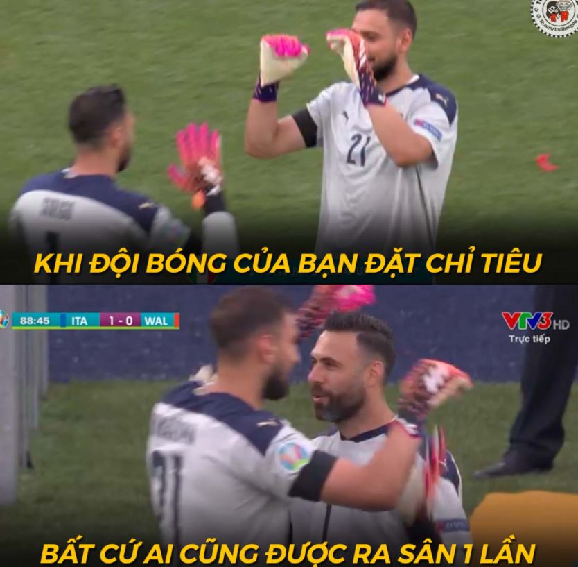 Ảnh chế Italia vs Wales Ảnh chế Italia vs Wales