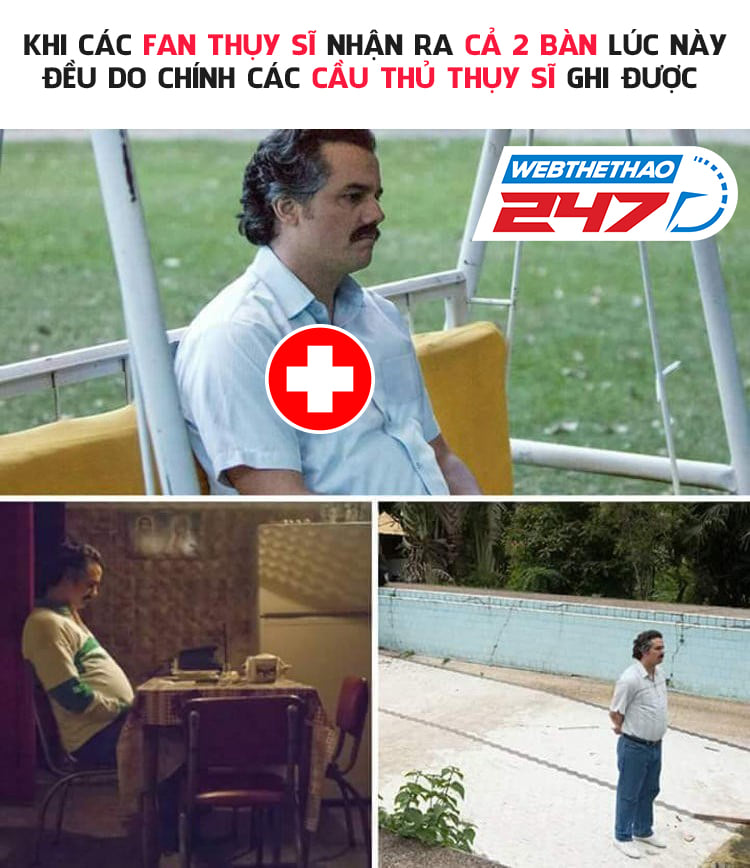 Ảnh chế Thụy Sĩ vs Tây Ban Nha Ảnh chế Thụy Sĩ vs Tây Ban Nha