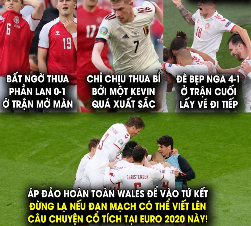 Ảnh chế Xứ Wales vs Đan Mạch Ảnh chế Xứ Wales vs Đan Mạch