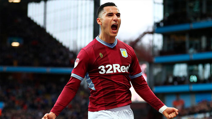 Anwar El Ghazi đệm bóng chính xác để quân bình tỷ số cho Aston Villa