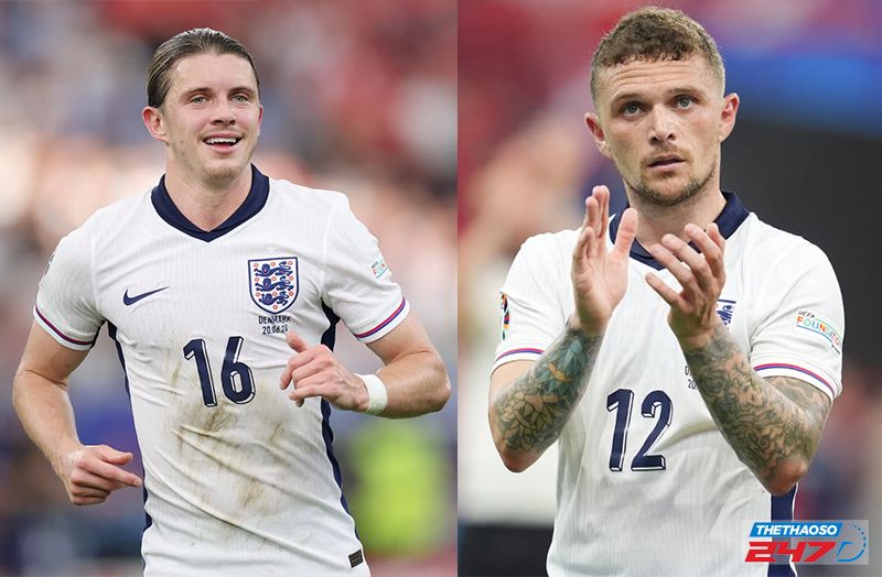 Cả Trippier và Gallagher đều chưa thể hiện được nhiều trong màu áo ĐT Anh