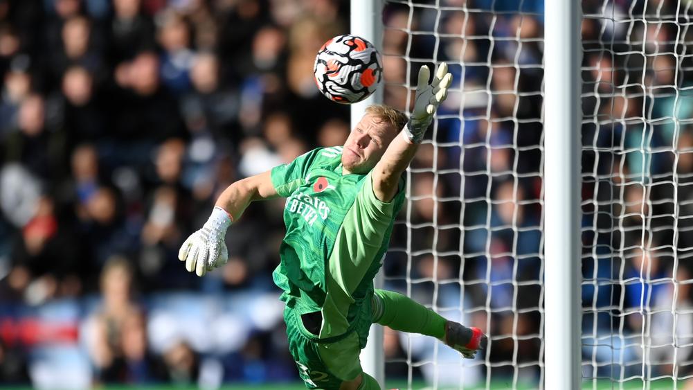 Leicester City 0-2 Arsenal Aaron Ramsdale