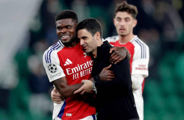 Arsenal đối mặt nguy cơ mất trắng Thomas Partey vào năm 2025 nếu không gia hạn hợp đồng