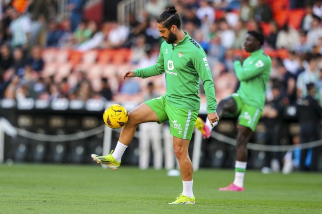 Isco tái xuất sân cỏ, thắp sáng hy vọng của Real Betis
