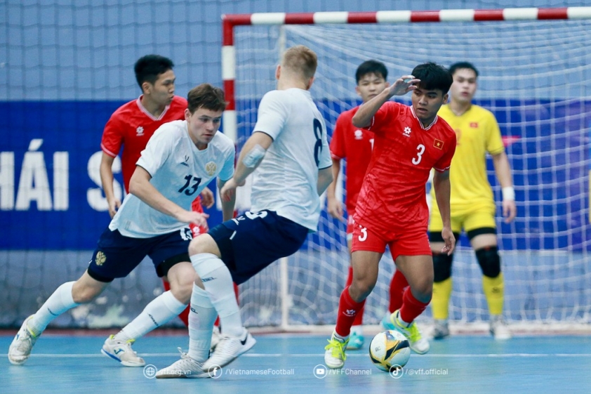 Đối Đầu Nảy Lửa: U19 Futsal Việt Nam Cầm Hòa Nga Trong Trận Tái Chiến
