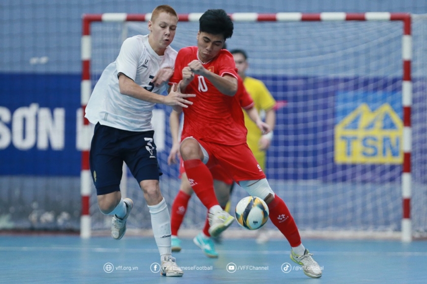 Đối Đầu Nảy Lửa: U19 Futsal Việt Nam Cầm Hòa Nga Trong Trận Tái Chiến