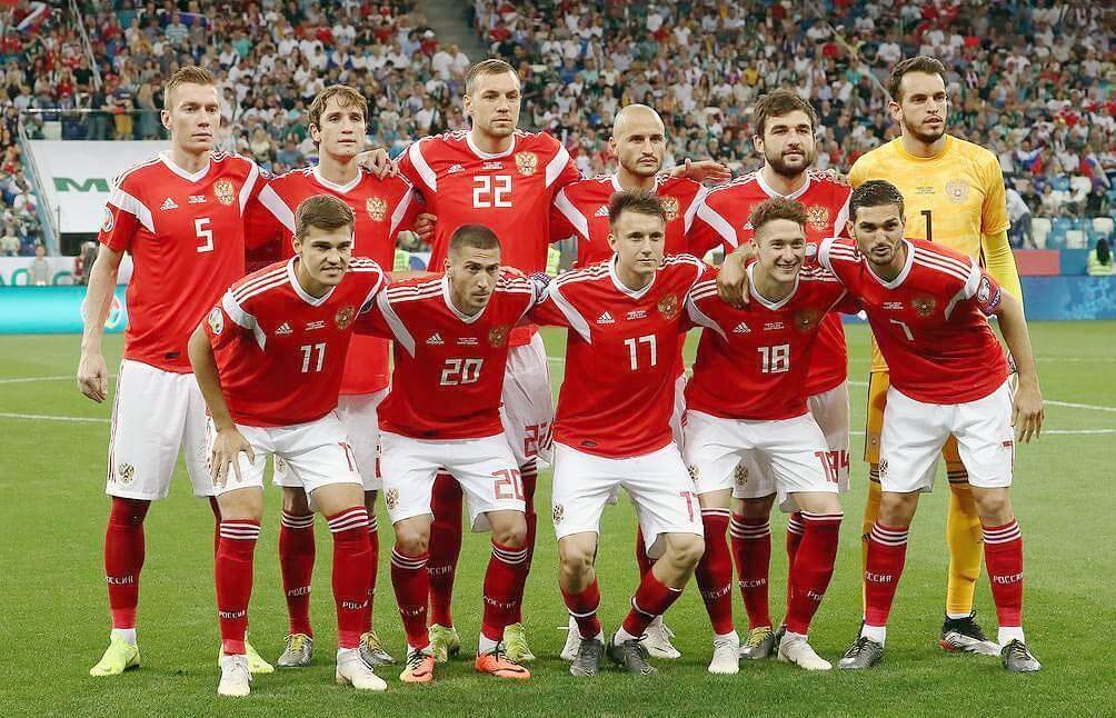 Hình ảnh đội tuyển Nga