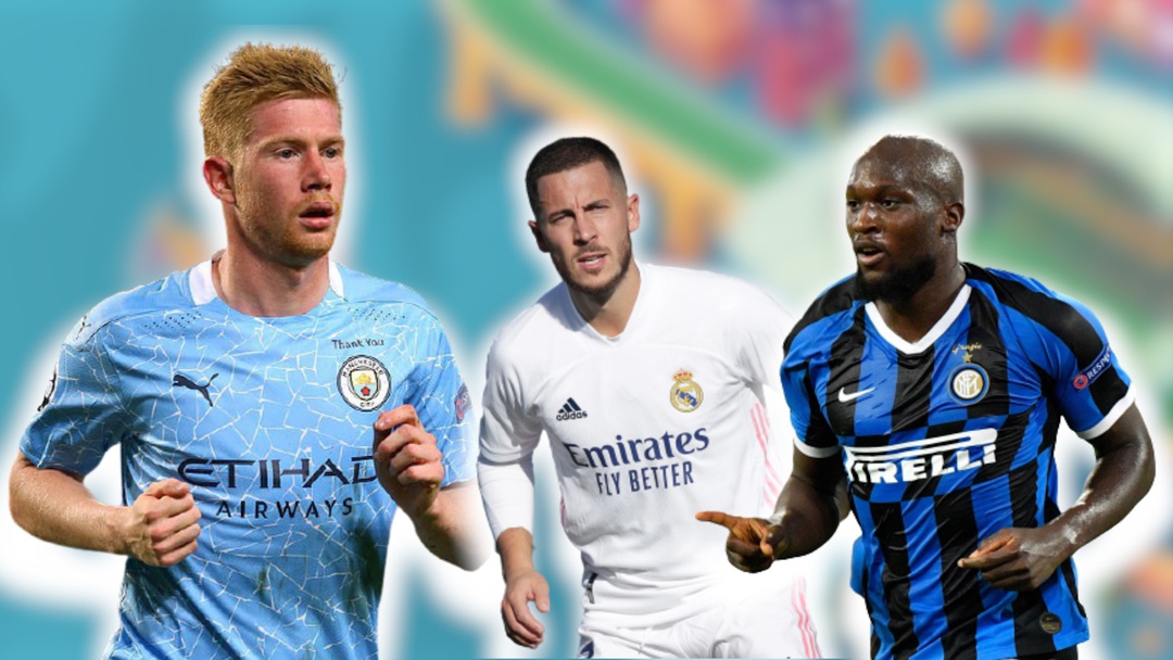 Bộ 3 Kevin De Bruyne, Eden Hazard, Romelu Lukaku được xem là át chủ bài của đội tuyển Bỉ