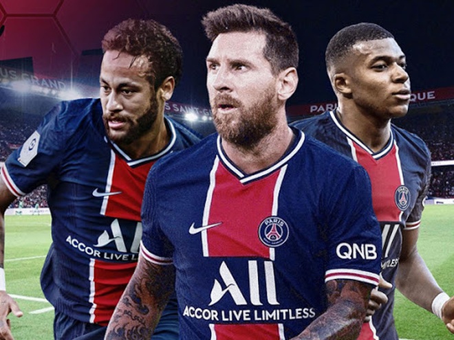 Tam tấu Messi - Neymar - Mbappe của PSG