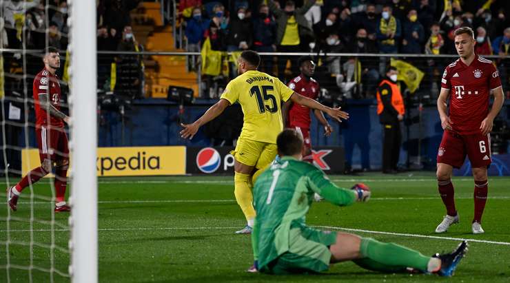 Villarreal 1-0 Bayern Munich tứ kết Champions League 
