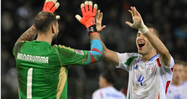 Ý vượt qua Bỉ với chiến thắng sít sao, giành vé vào tứ kết UEFA Nations League