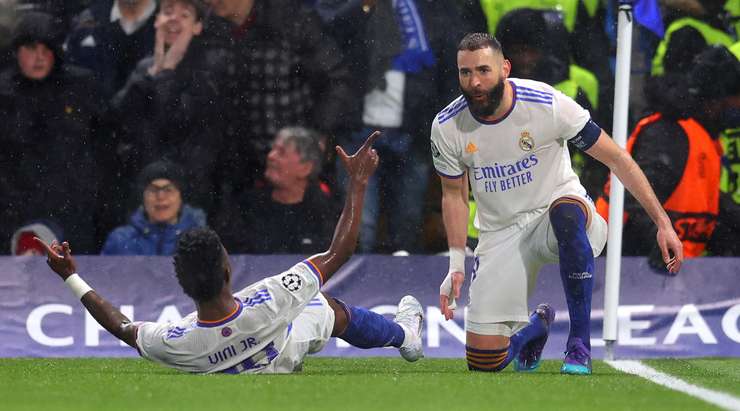 Chelsea 1-3 Real Madrid Karim Benzema
