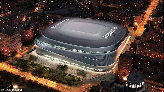 Sân vận động Santiago Bernabeu, Real Madrid 