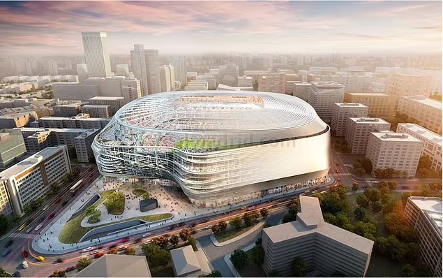 Sân vận động Santiago Bernabeu, Real Madrid 