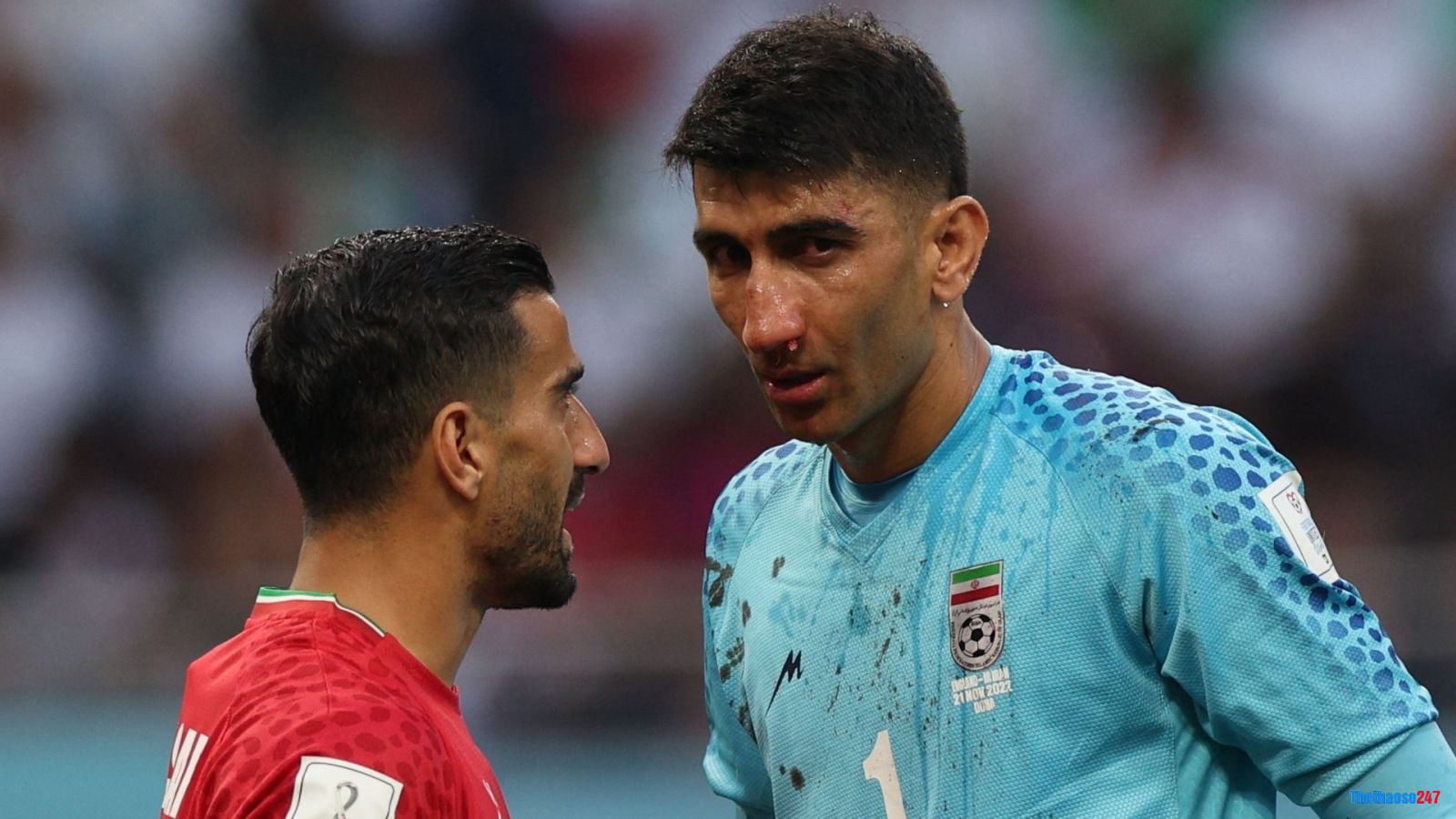 Thủ môn Iran Alireza Beiranvand