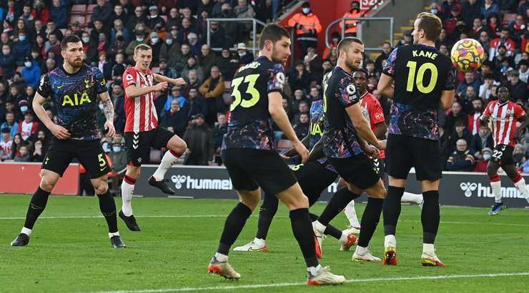 Kết quả Southampton 1-1 Tottenham