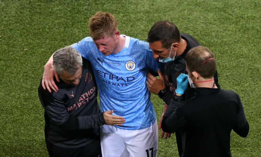 Kevin de Bruyne chấn thương 