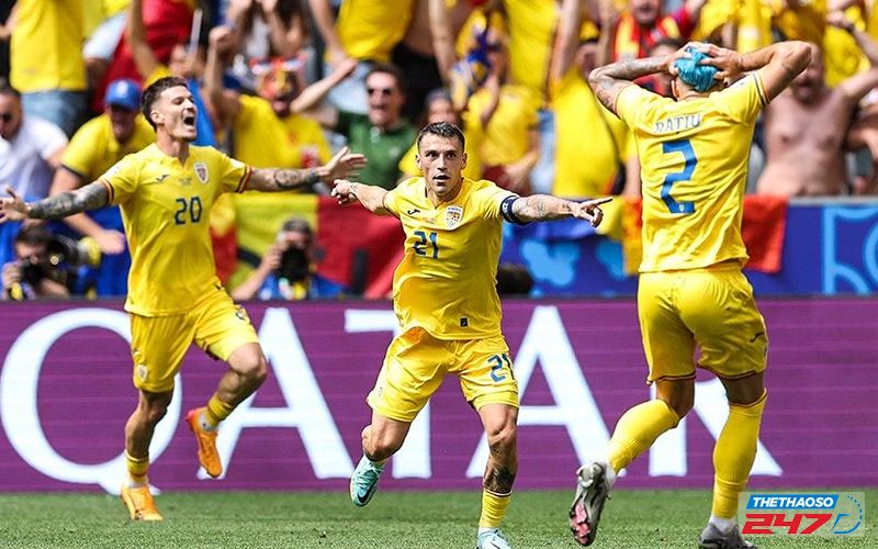 Romania thi đấu quá thăng hoa