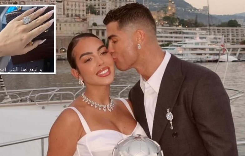 Chiếc nhẫn kim cương và câu chuyện tình yêu vẫn còn bỏ ngỏ của Ronaldo và Georgina Rodriguez