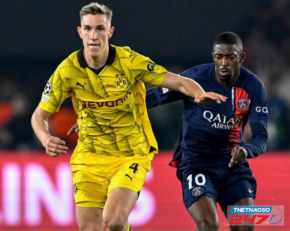 Dortmund đánh bại PSG xứng đáng