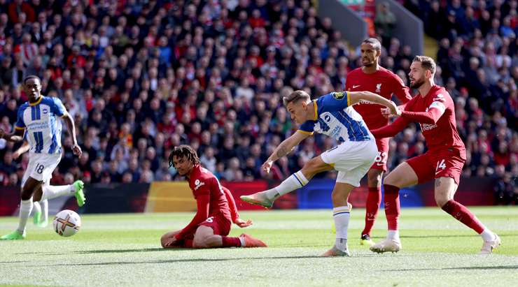 Kết quả Liverpool 3-3 Brighton Premier League Trossard Kết quả Liverpool 3-3 Brighton Premier League Trossard