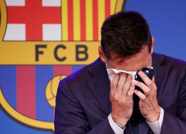 Buổi họp báo của Messi