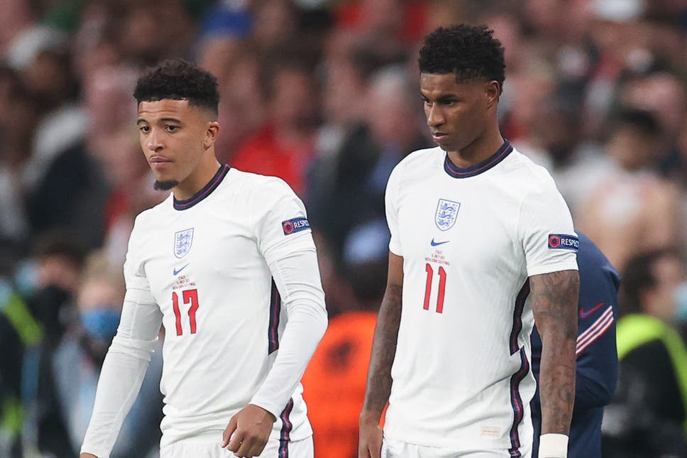 Marcus Rasford, Jadon Sancho Marcus Rasford, Jadon Sancho