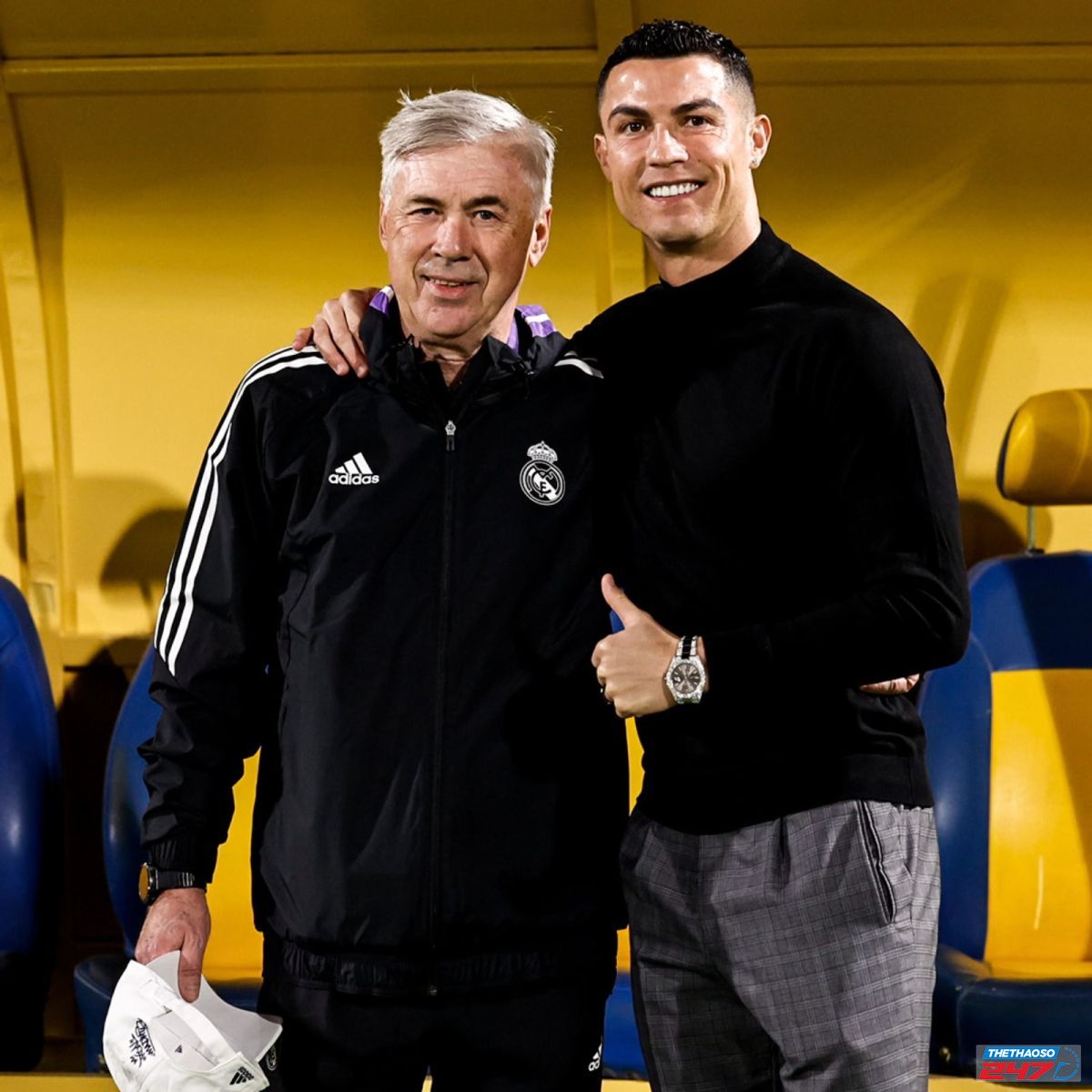 Carlo Ancelotti Ronaldo