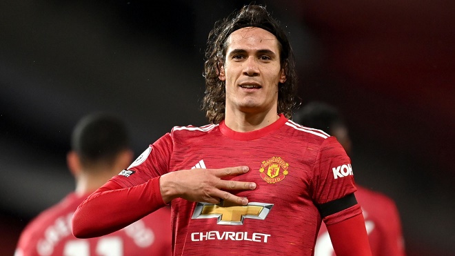 CHÍNH THỨC: Edinson Cavani gia hạn hợp đồng với Man Utd
