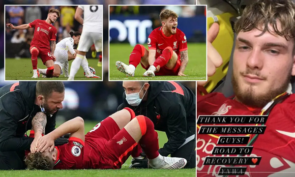 Harvey Elliott chấn thương kinh hoàng