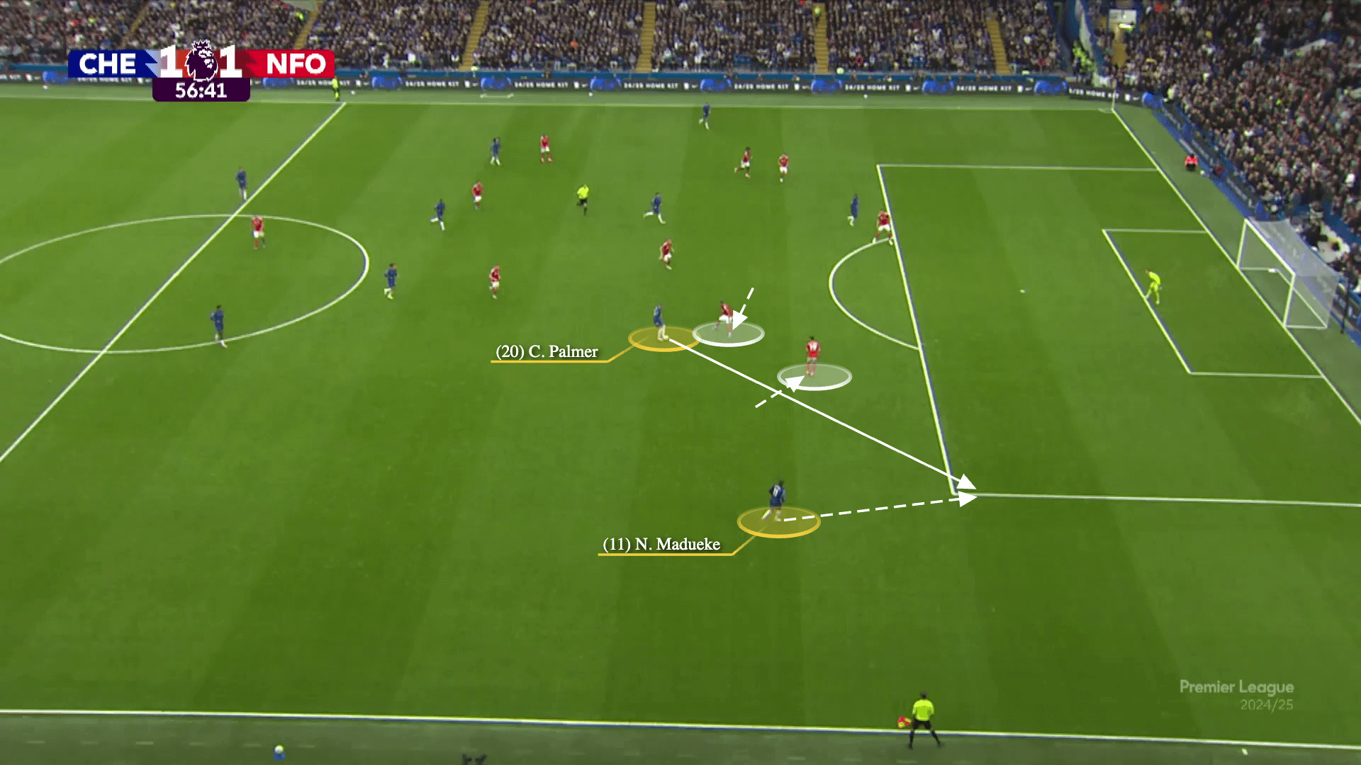Chelsea xé tan bầy ong Brentford bằng chiến thuật cô lập cầu thủ chạy cánh