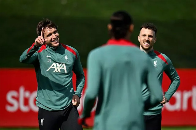 Chiesa và Jota có thể ra sân cho Liverpool trong trận gặp Fulham