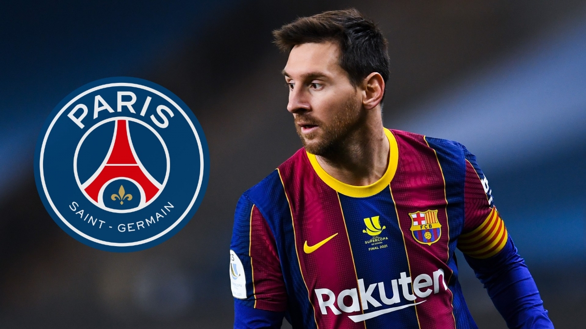 Messi cập bến PSG Messi cập bến PSG