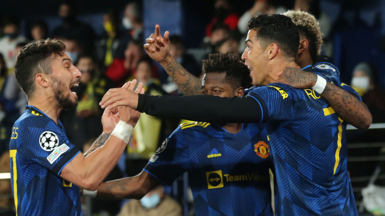 Villarreal 0-2 Man United, Ronaldo 