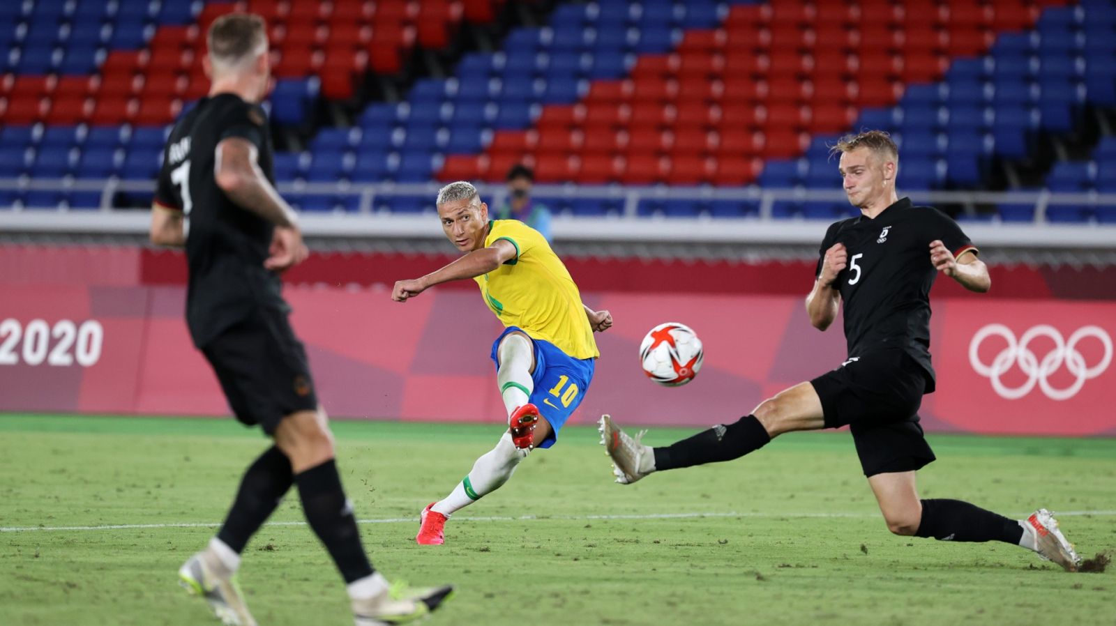U23 Brazil vs U23 TBN chung kết Olympic 2020