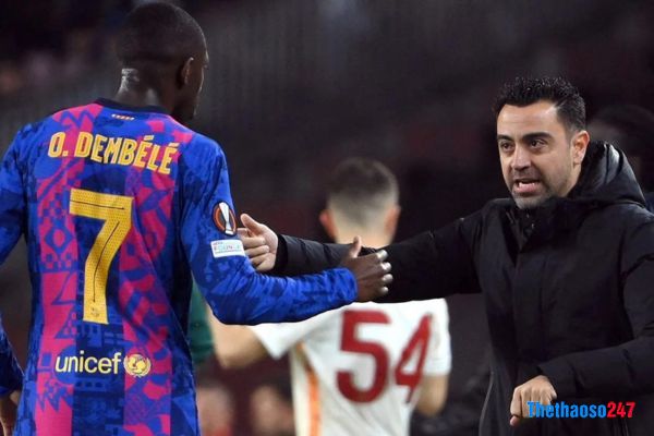 Xavi, Ousmane Dembele