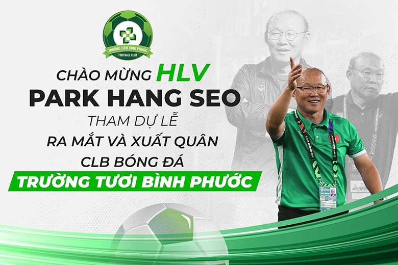 HLV Park Hang Seo Tham Dự Sự Kiện Quan Trọng Của CLB Bình Phước