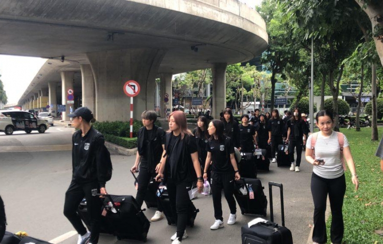 Urawa Red Diamonds Ladies hạ cánh tại Việt Nam, sẵn sàng chinh phục AFC Champions League nữ