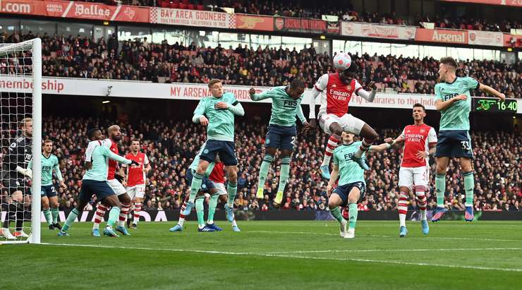 Arsenal 2-0 Leicester City 