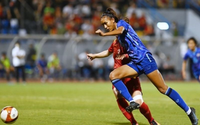 Tuyển nữ Việt Nam đánh bại Thái Lan tại SEA Games 31