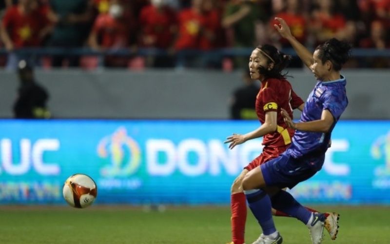 Tuyển nữ Việt Nam đánh bại Thái Lan tại SEA Games 31