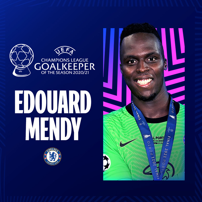 Thủ môn xuất sắc mùa giải Edouard Mendy